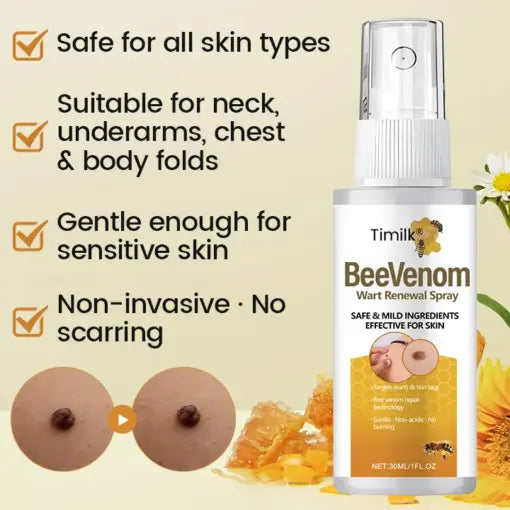 BeeVenom Wart Renewal Spray